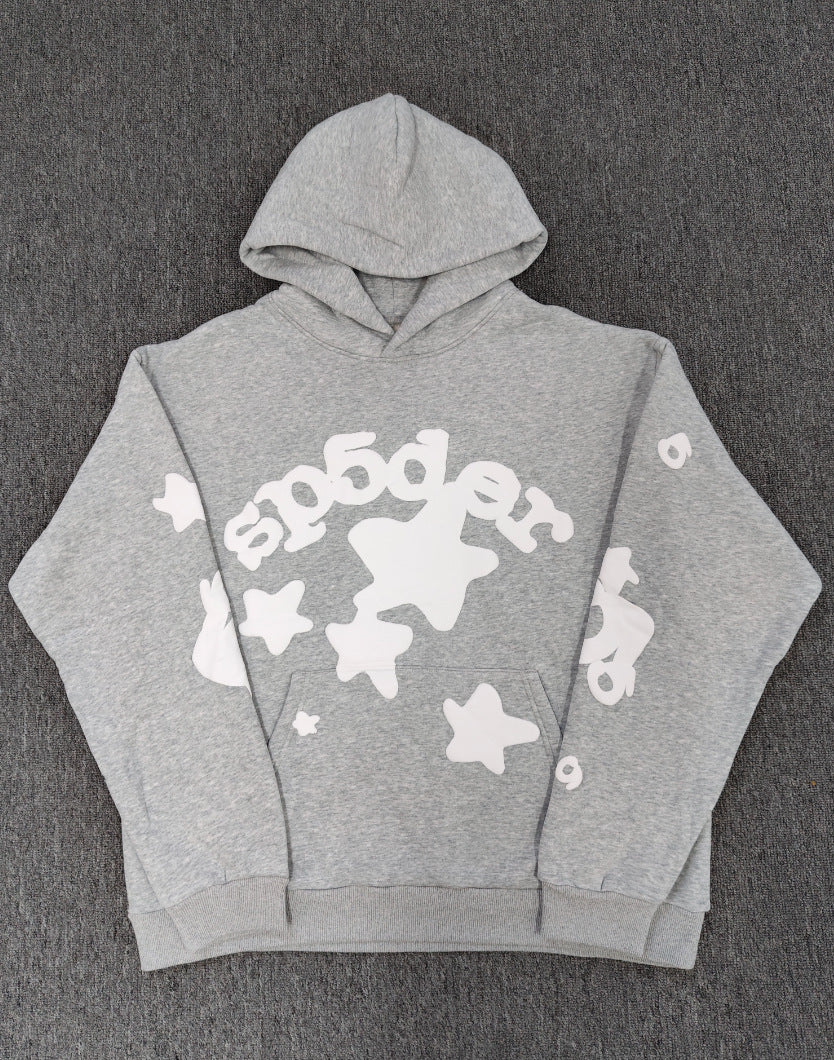 Hooded pullover sweater