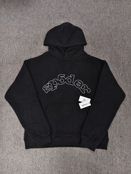 Hooded pullover sweater