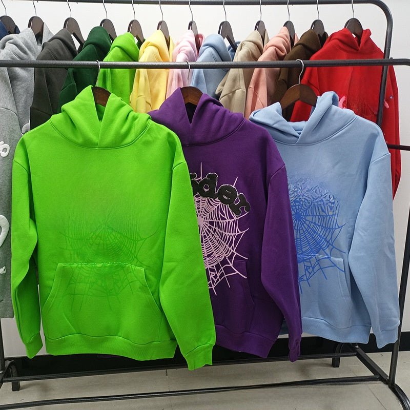 Hooded pullover sweater