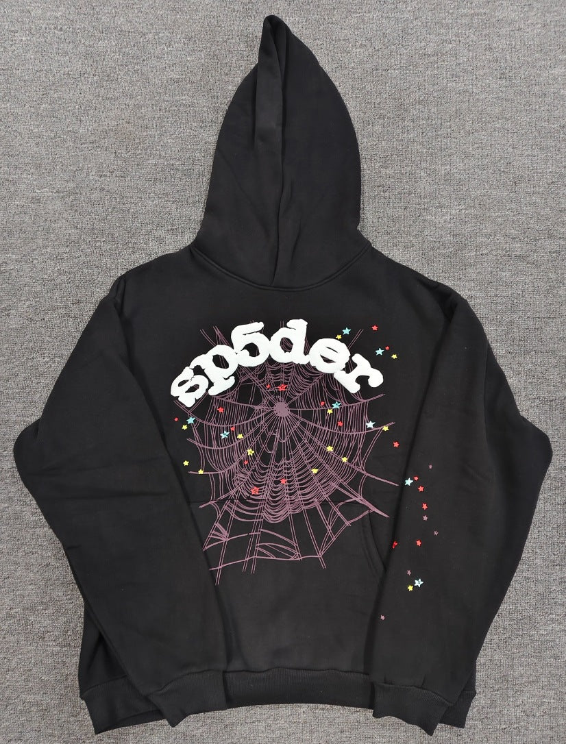 Hooded pullover sweater