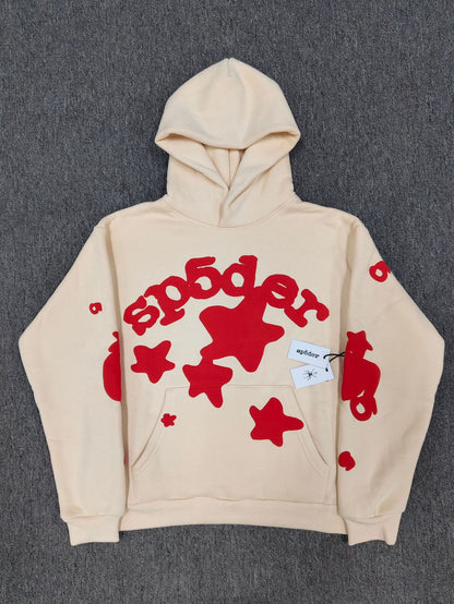 Hooded pullover sweater