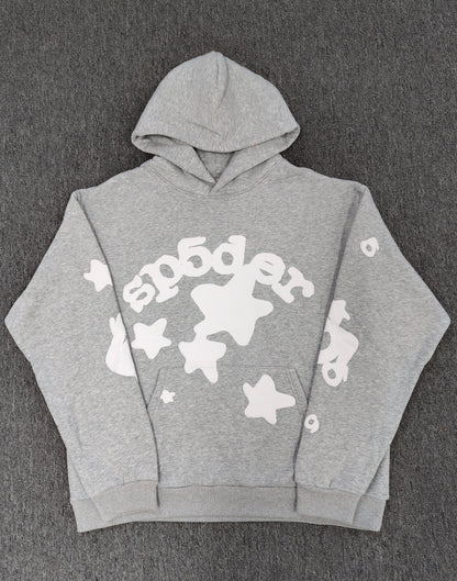 Hooded pullover sweater
