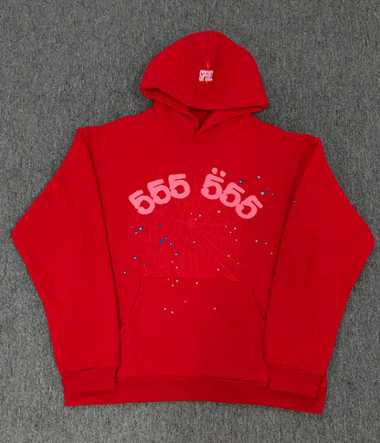 Hooded pullover sweater