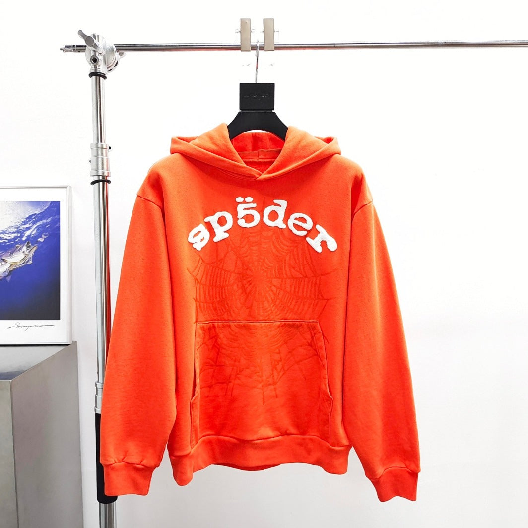 Hooded pullover sweater