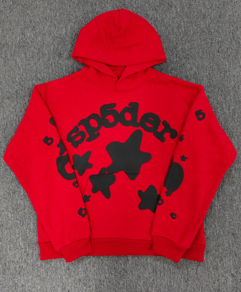 Hooded pullover sweater