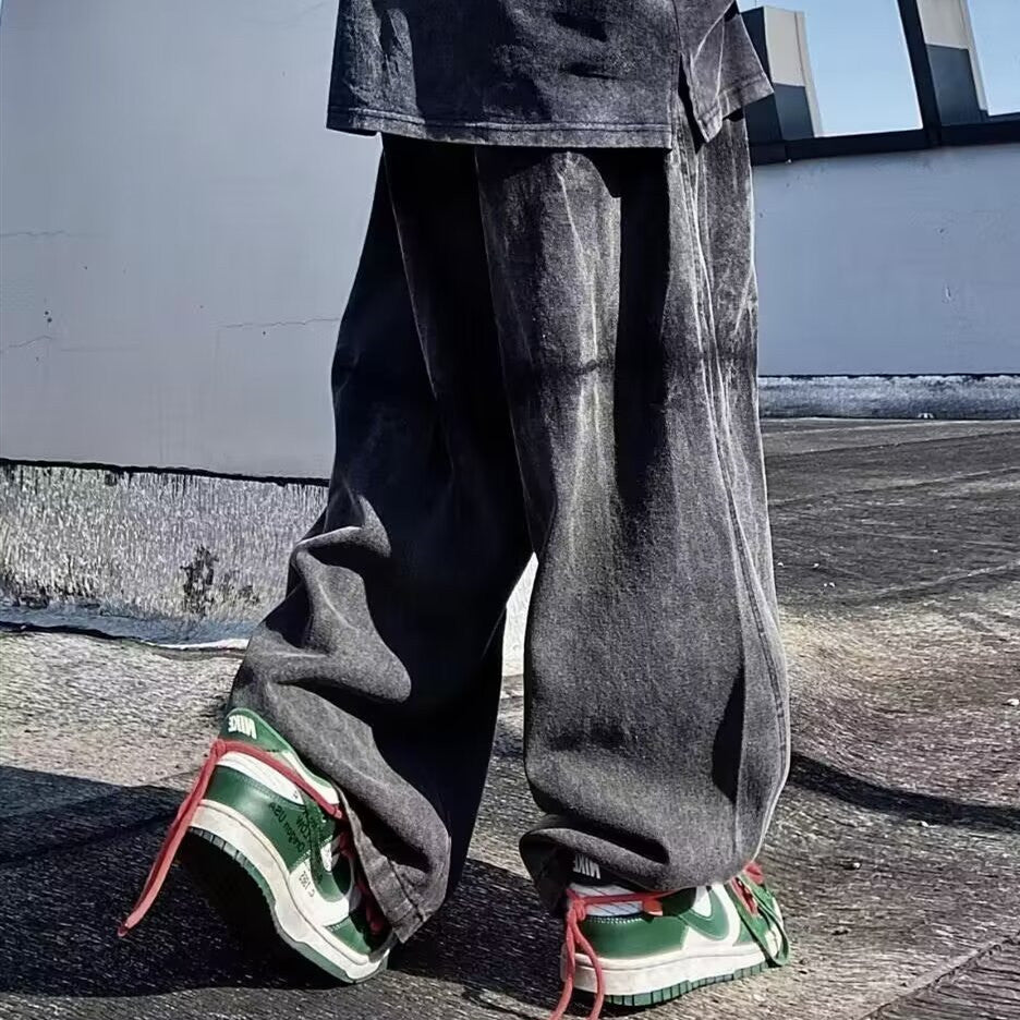 Hip-hop wide-leg pants