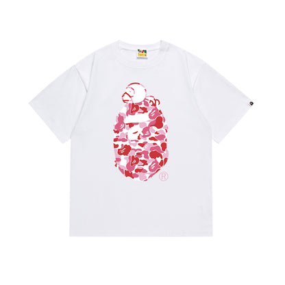 Pure cotton double-thread short-sleeved shirt